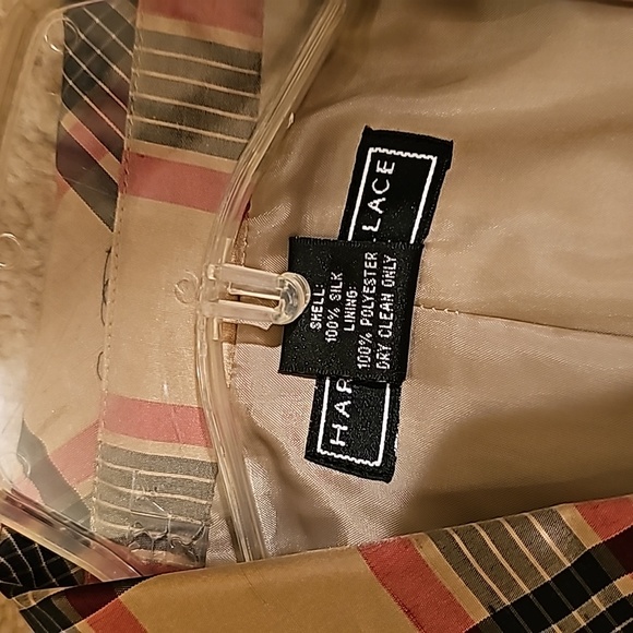 Harry Wallace New York Women's Silk Trench - Picture 3 of 4